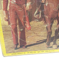 VTG Jaymar Specialty Co. Jigsaw Framed Picture Puzzle ZORRO Cartoon Character
