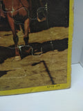VTG Jaymar Specialty Co. Jigsaw Framed Picture Puzzle ZORRO Cartoon Character