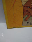 VTG Jaymar Specialty Co. Jigsaw Framed Picture Puzzle Snow White and 7 Dwarfs #1