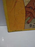VTG Jaymar Specialty Co. Jigsaw Framed Picture Puzzle Snow White and 7 Dwarfs #1