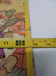 VTG Jaymar Specialty Co. Jigsaw Framed Picture Puzzle Snow White and 7 Dwarfs #1