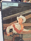 VTG Whitman Publishing Co. Jigsaw Framed Picture Puzzle Roy Rogers 1950's TV