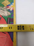 VTG Jigsaw Framed Picture Puzzle Alice in Wonderland Bright Colors