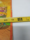 VTG Snow White and 7 Dwarfs Framed Jigsaw Picture Puzzle Walt Disney Cartoon #2