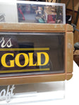 VTG Coors Extra Gold Draft Lighted Plastic Wall Hanging Edgelit Sign Working