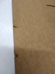 VTG Antique 1917 Stunning PEGGY Paper Matted Hanging Wall Calendar WW1 Era