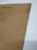 VTG Antique 1917 Stunning PEGGY Paper Matted Hanging Wall Calendar WW1 Era