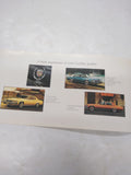 VTG 1977 Cadillac Fleetwood Brougham Coupe DeVille Dealer Showroom Brochure