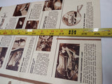 VTG 1954 Pontiac Car Parts Accessories Catalog Sales Brochure Fold Out Brochure