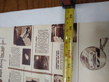 VTG 1954 Pontiac Car Parts Accessories Catalog Sales Brochure Fold Out Brochure