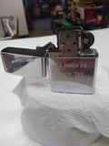 VTG ZIPPO Lighter 1978 Personalized To Norman From The Pot Lickers Nice Snap!