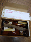 Vtg NOS NIB 1976 Schlitz Brewing Co. Salt & Pepper Shaker Bottles Man Cave Decor