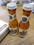 Vtg NOS NIB 1976 Schlitz Brewing Co. Salt & Pepper Shaker Bottles Man Cave Decor