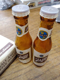 Vtg NOS NIB 1976 Schlitz Brewing Co. Salt & Pepper Shaker Bottles Man Cave Decor