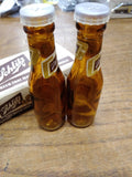 Vtg NOS NIB 1976 Schlitz Brewing Co. Salt & Pepper Shaker Bottles Man Cave Decor