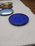 Vtg Tiffen Photar Filter Series 8 Lenses Camera Equipment Attachment Leather Cas