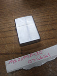 Vtg Zippo Cigarette Lighter 1996 E XII Good Condition Brushed Chrome Nice Snap