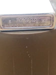 Vtg Zippo Cigarette Lighter 1996 E XII Good Condition Brushed Chrome Nice Snap