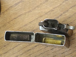 Vtg Zippo Cigarette Lighter 1996 E XII Good Condition Brushed Chrome Nice Snap