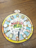 Vtg 1950's NOS Childrens 12 Toy Wrist Watch Unused Cardboard Store Display Nice!