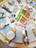 Vtg 1950's NOS Childrens 12 Toy Wrist Watch Unused Cardboard Store Display Nice!