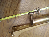 Antique Brass #12 Tire Hand Pump Cleveland Faucet Co Motorcycle Model T Bicycle