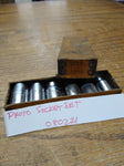 Vtg 1940's Proto Professional Socket Set 1/4" to 1/2" Original Box USA