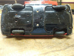 Vtg 1950's Japan Tin Litho Friction Toy Car Girl V 1959 Lic. Plate Works Great!