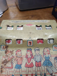 Vtg Wolverine Tin Toy See And Spell Educational Learning Game Pittsburgh Pa