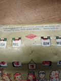 Vtg Wolverine Tin Toy See And Spell Educational Learning Game Pittsburgh Pa