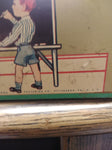 Vtg Wolverine Tin Toy See And Spell Educational Learning Game Pittsburgh Pa