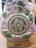 Vtg Jim Beam Whiskey Decanter EMPTY Lombard Ill. Lilac Village Centennial 1869