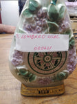 Vtg Jim Beam Whiskey Decanter EMPTY Lombard Ill. Lilac Village Centennial 1869