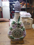 Vtg Jim Beam Whiskey Decanter EMPTY Lombard Ill. Lilac Village Centennial 1869