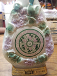 Vtg Jim Beam Whiskey Decanter EMPTY Lombard Ill. Lilac Village Centennial 1869