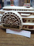 Vtg Ezra Brooks Whiskey EMPTY Decanter Delta Belle River Boat 1969 Francine ZAK