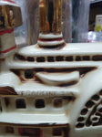 Vtg Ezra Brooks Whiskey EMPTY Decanter Delta Belle River Boat 1969 Francine ZAK