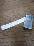 Vtg 1969 Zippo Slim Polished Chrome Calgon Corp. Cigarette Lighter Nice Shape!