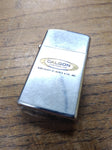 Vtg 1969 Zippo Slim Polished Chrome Calgon Corp. Cigarette Lighter Nice Shape!