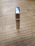 Vtg 1969 Zippo Slim Polished Chrome Calgon Corp. Cigarette Lighter Nice Shape!