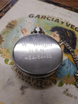 Danbury USA Dept. Of The Navy Pocket Watch Quartz Time Piece Nice Runs Good!