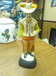 Vtg Jim Beam 17th Century Musketeer Man Figurine Regal China paper weight