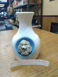 Vtg Jim Beam Poodle Bust Oil Vinegar Jar Vase Bottle Regal China Co. Nice!