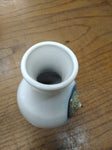 Vtg Jim Beam Poodle Bust Oil Vinegar Jar Vase Bottle Regal China Co. Nice!
