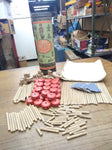 Very Old VTG 1938 SENIOR TINKERTOY Original Box The Ten Thousand Wonder Builder!
