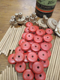 Very Old VTG 1938 SENIOR TINKERTOY Original Box The Ten Thousand Wonder Builder!
