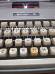 Vtg Royal Signet Portable Manual Typewriter Carrying Case Cover Made in Japan