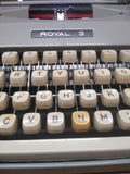 Vtg Royal Signet Portable Manual Typewriter Carrying Case Cover Made in Japan