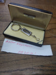 Vtg NIB NOS Anson Key Chain Detachable Fob Engraved "MOOREY" Original Box Nice!