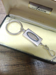 Vtg NIB NOS Anson Key Chain Detachable Fob Engraved "MOOREY" Original Box Nice!